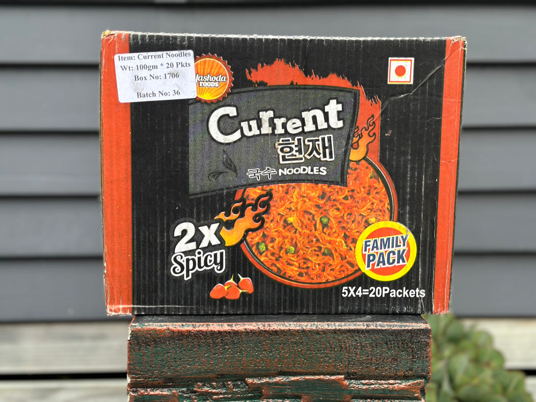 Current 2x Hot 'n' spicy Noodles 100gm - (Per Carton)